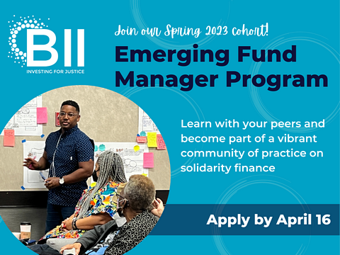 BII Emerging Fund Manager Program 2023 Spring Cohort announcement